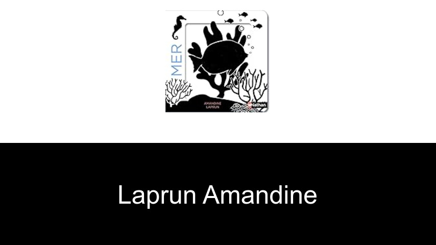 livres de Laprun Amandine