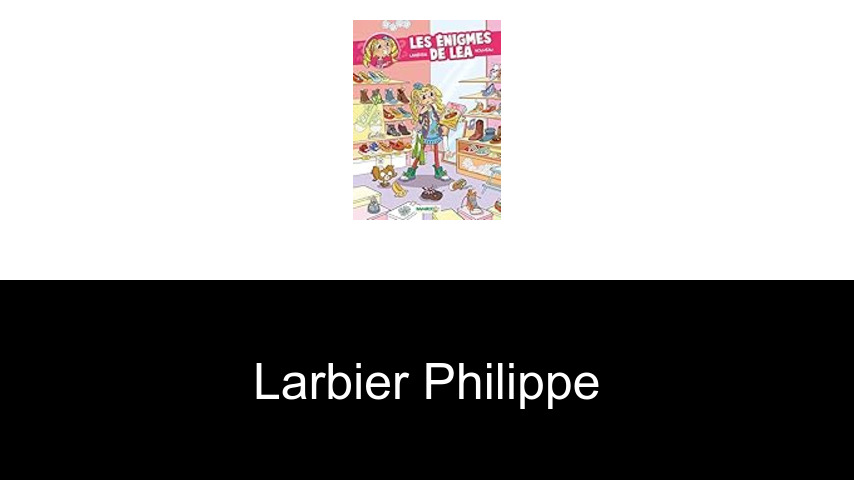 livres de Larbier Philippe
