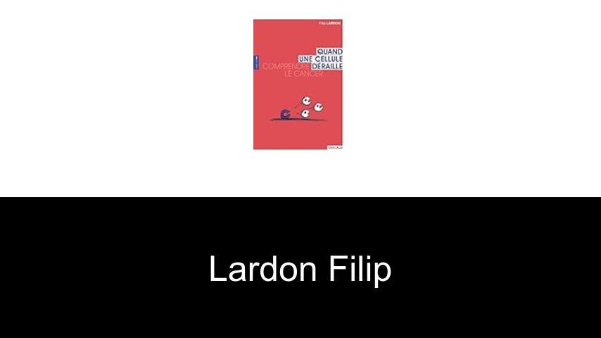 livres de Lardon Filip