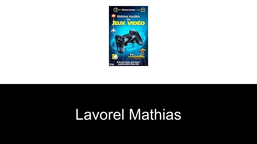 livres de Lavorel Mathias