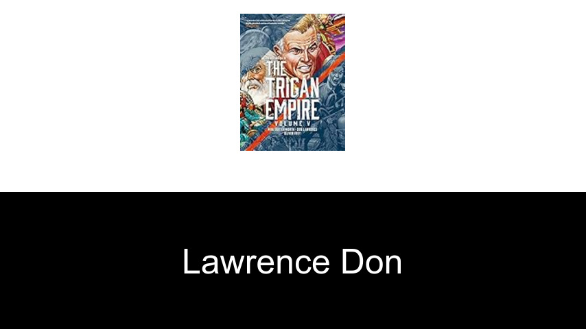 livres de Lawrence Don