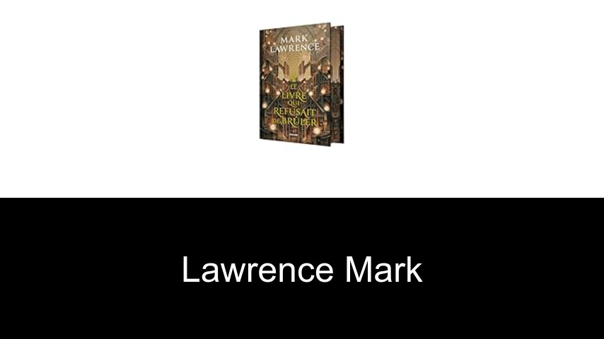 livres de Lawrence Mark