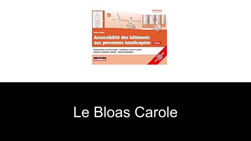 livres de Le Bloas Carole
