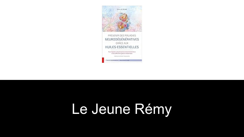 livres de Le Jeune Rémy