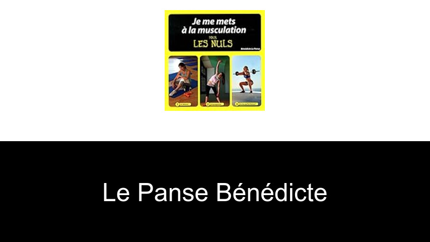 livres de Le Panse Bénédicte