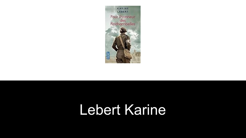 livres de Lebert Karine