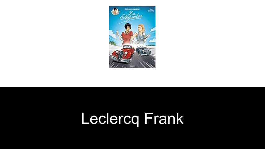 livres de Leclercq Frank