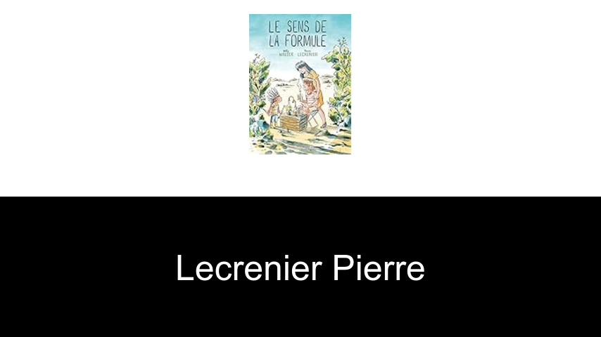 livres de Lecrenier Pierre