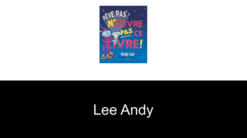 livres de Lee Andy