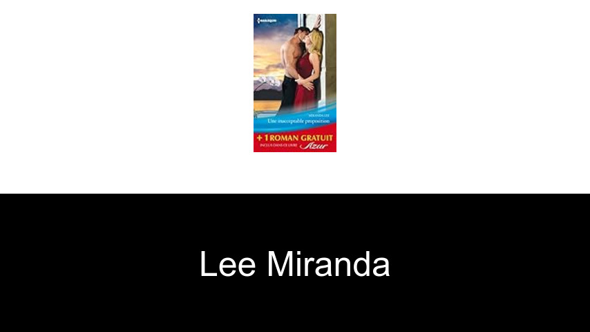 livres de Lee Miranda