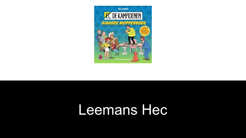 livres de Leemans Hec