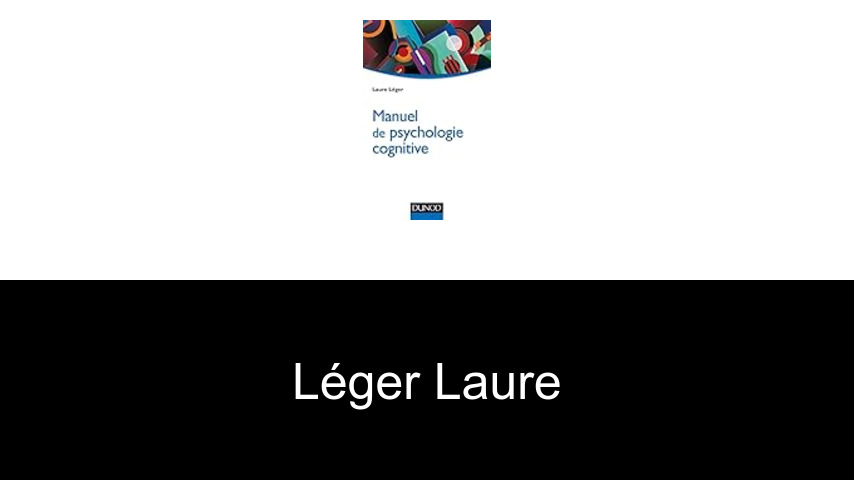 livres de Léger Laure