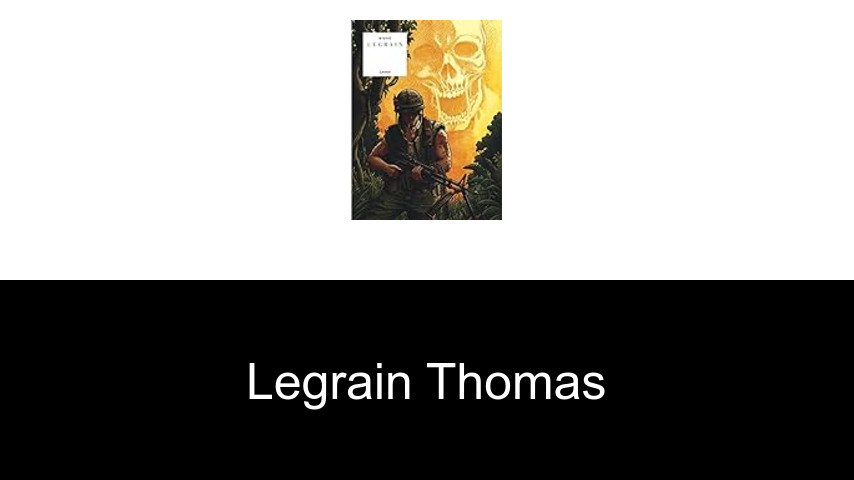 livres de Legrain Thomas