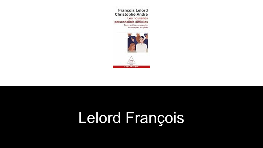livres de Lelord François