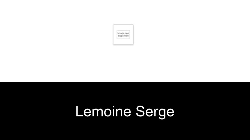 livres de Lemoine Serge