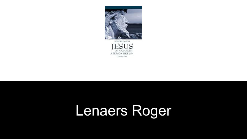 livres de Lenaers Roger