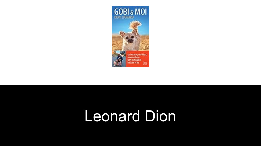 livres de Leonard Dion
