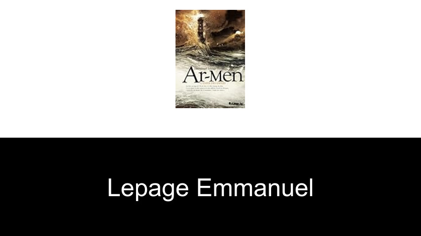 livres de Lepage Emmanuel