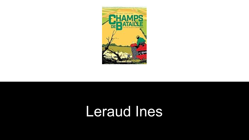 livres de Leraud Ines