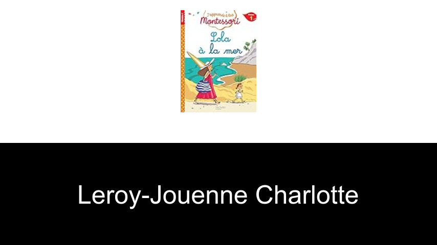 livres de Leroy-Jouenne Charlotte