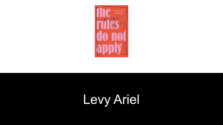 livres de Levy Ariel