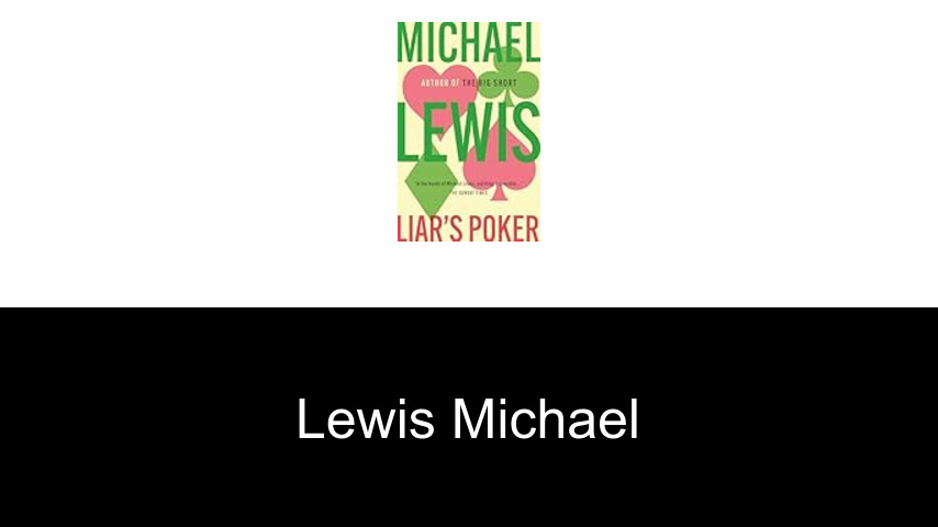 livres de Lewis Michael