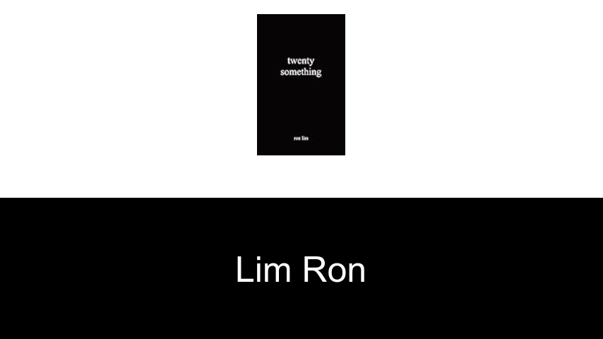livres de Lim Ron