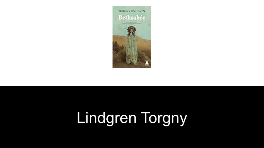 livres de Lindgren Torgny
