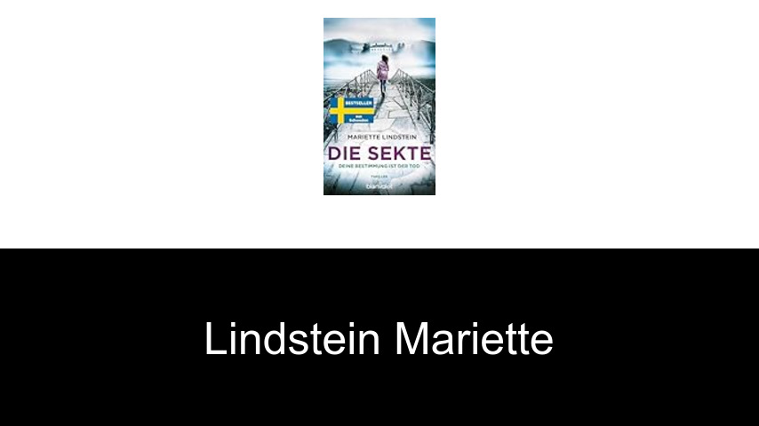 livres de Lindstein Mariette