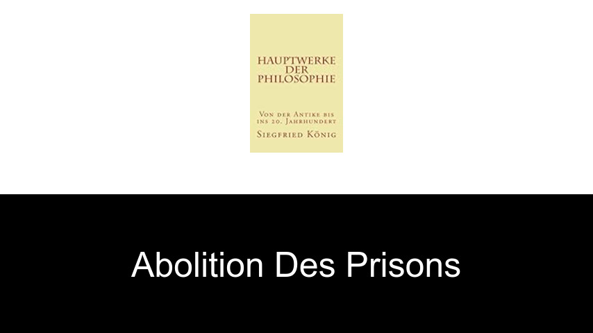 abolition des prisons