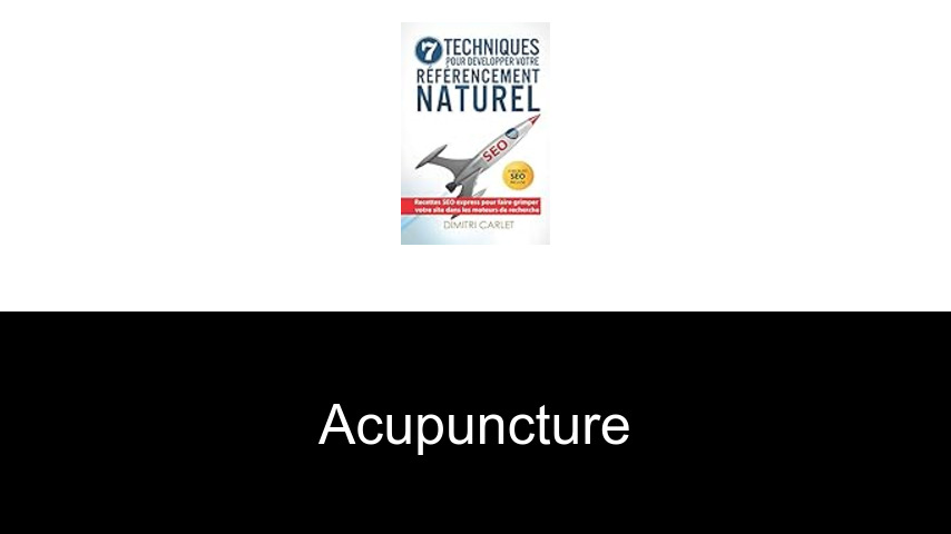 Livres sur l’acupuncture