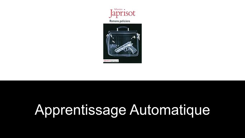 apprentissage automatique