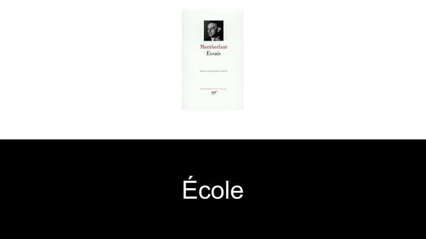 école