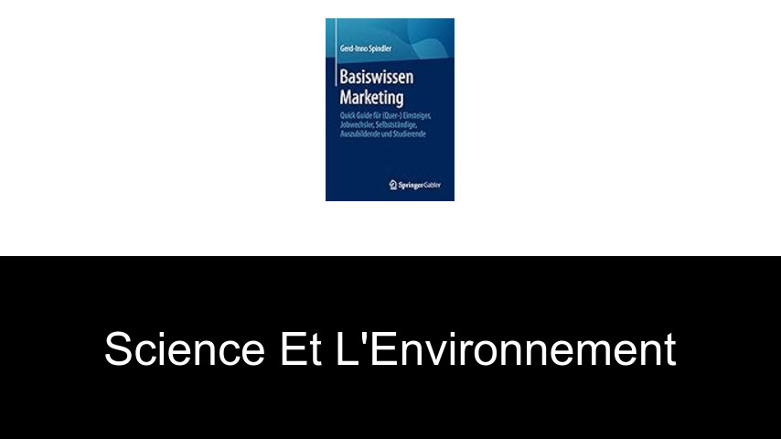 science et l'environnement