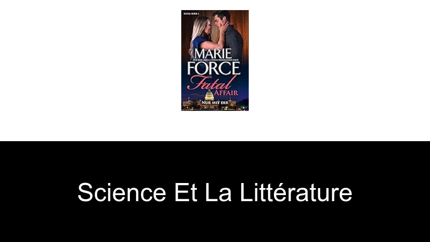 science et la littérature