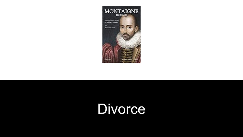 divorce