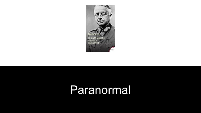 paranormal