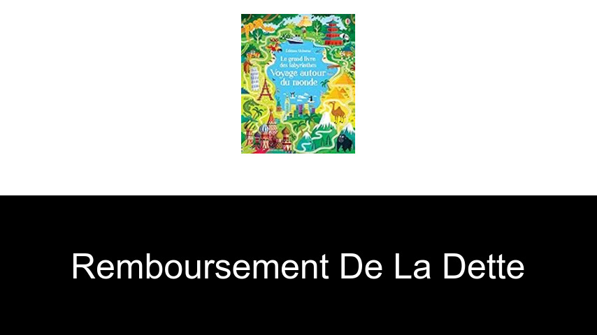 remboursement de la dette