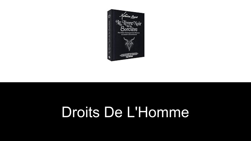 droits de l'homme