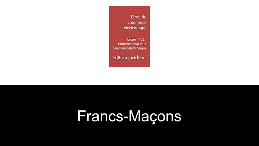francs-maçons