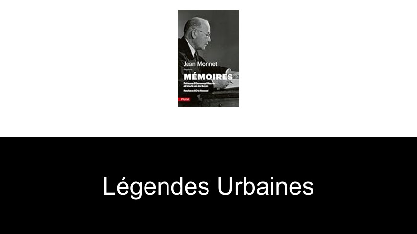 légendes urbaines