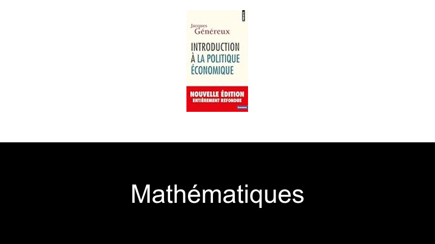 mathématiques