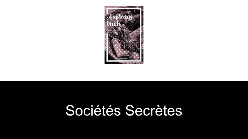 sociétés secrètes