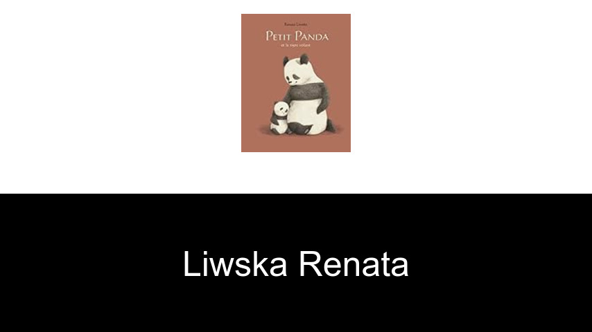 livres de Liwska Renata