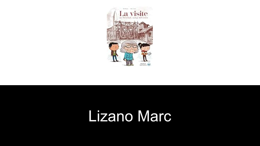 livres de Lizano Marc