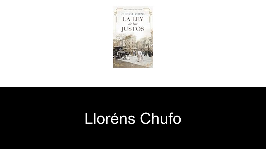 livres de Lloréns Chufo