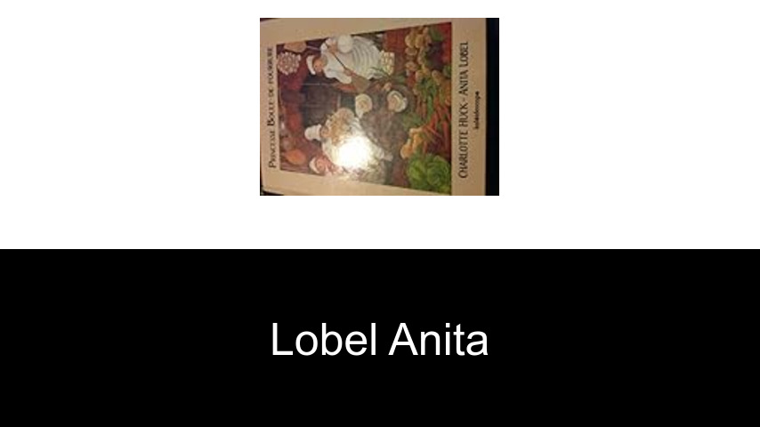 livres de Lobel Anita