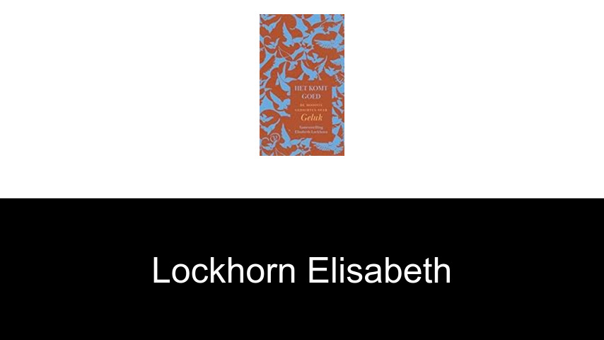 livres de Lockhorn Elisabeth