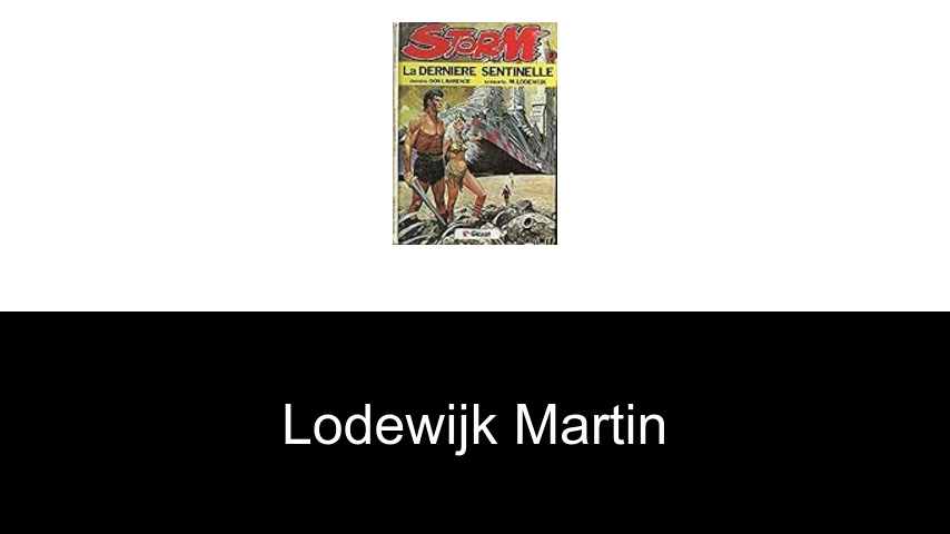 livres de Lodewijk Martin