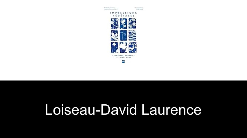 livres de Loiseau-David Laurence